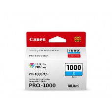 Canon PFI1000 Cyan Ink Cartridge