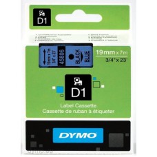 Dymo Black on Blue 19mmx7m Tape