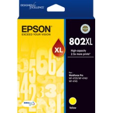 Epson 802 Yellow XL Ink Cartridge