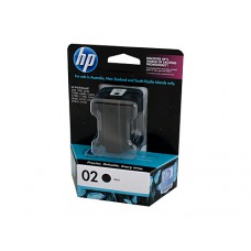HP #02 Black Ink Cartridge C8721WA