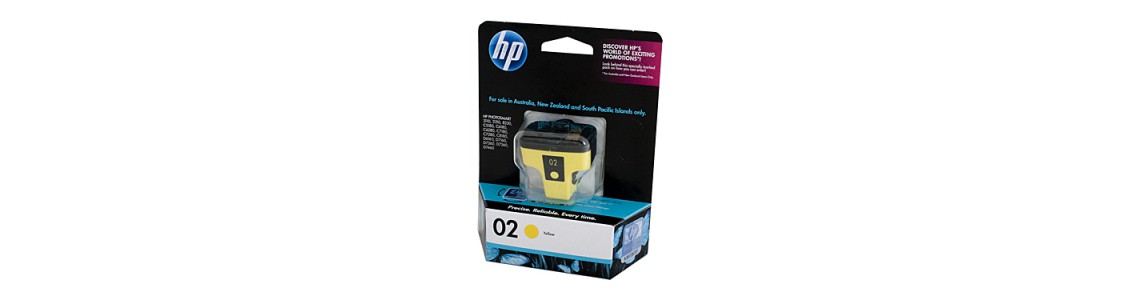 HP #02 Yellow Ink Cartridge C8773WA
