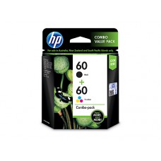 HP #60 Black and Colour Ink Pack