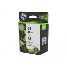 HP #61 Black and Colour Ink Pack