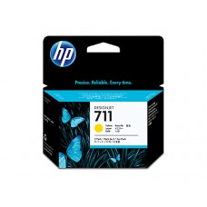 HP #711 29ml Yellow 3 Pack CZ136A