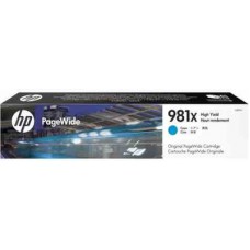 HP #981X Cyan Ink Cartridge L0R09A