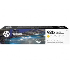 HP #981X Yellow Ink Cartridge L0R11A