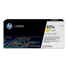 HP #651A Yellow Toner CE342A