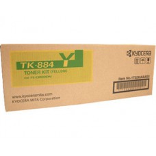 Kyocera TK884Y Yellow Toner