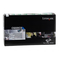 Lexmark C5220CS Cyan Prebate Cartridge